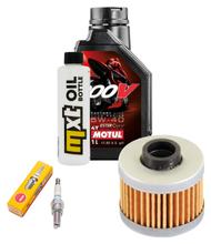 Kit d'inspection 1L 5W-40 + filtre à huile + 1x bougie pour BMW C1 125 ccm