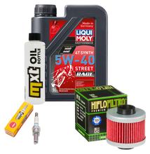 Kit d'inspection 1L 5W-40 + filtre à huile + 1x bougie pour BMW C1 125 ccm