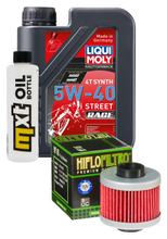 Kit d'inspection 1L 5W-40 + filtre à huile + 1x bougie pour BMW C1 125 ccm