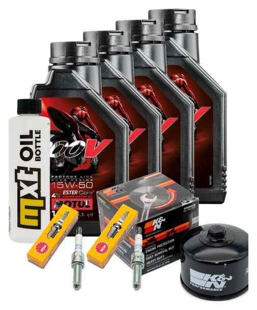 Inspektionspaket 4L 15W-50 + Ölfilter + 2x Zündkerze für BMW C Sport 600 ccm
