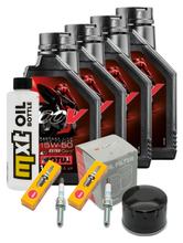Pacchetto di ispezione 4L 15W-50 + filtro olio + 2x candela per BMW C GT 650 ccm