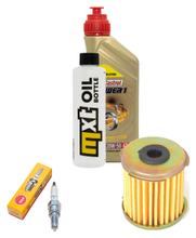 Inspekční balíček 1L 20W-50 + olejový filtr + 1x zapalovací svíčka pro Daelim NS II 125 ccm