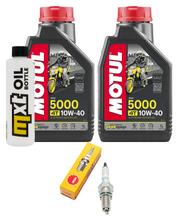 Inspektionspaket 2L 10W-40 + Ölfilter + 1x Zündkerze für Daelim S Fi 300 ccm