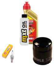 Inspectiepakket 1L 5W-40 + Oliefilter + 1x Bougie voor Derbi Boulevard 125 ccm Bj. 2003