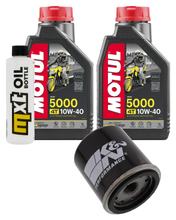 Inspection package 2L 10W-40 + oil filter + 1x spark plug for Derbi Rambla 125 ccm