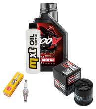 Inspektionspaket 1L 5W-40 + Ölfilter + 1x Zündkerze für Gilera DNA 125 ccm