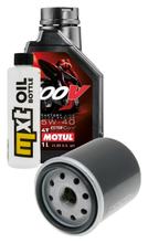 Inspektionspaket 1L 5W-40 + Ölfilter + 1x Zündkerze für Gilera DNA 125 ccm