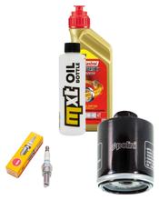 Inspection package 1L 5W-40 + oil filter + 1x spark plug for Vespa GT, Gilera Runner ST 125 ccm