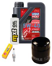 Inspektionspaket 1L 5W-40 + Ölfilter + 1x Zündkerze für Gilera DNA 180 ccm