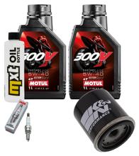 Paquete de inspección 2L 5W-40 + filtro de aceite + 1x bujía para Gilera Nexus 250 ccm