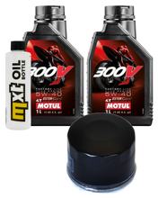 Inspektionspaket 2L 5W-40 + Ölfilter + 1x Zündkerze für Gilera Nexus SP 500 ccm