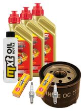 Inspection package 3L 5W-40 + oil filter + 2x spark plug for Gilera GP 800 ccm