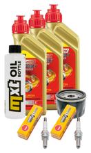 Inspection package 3L 5W-40 + oil filter + 2x spark plug for Gilera GP 800 ccm