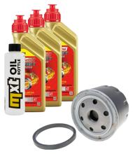 Inspection package 3L 5W-40 + oil filter + 2x spark plug for Gilera GP 800 ccm