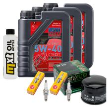 Inspectiepakket 3L 5W-40 + Oliefilter + 2x Bougie voor Gilera GP 800 ccm