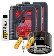 Inspectiepakket 3L 5W-40 + Oliefilter + 2x Bougie voor Gilera GP 800 ccm