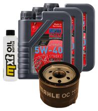 Inspectiepakket 3L 5W-40 + Oliefilter + 2x Bougie voor Gilera GP 800 ccm