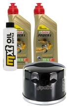 Inspectiepakket 2L 10W-40 + Oliefilter + 1x Bougie voor Honda NSS Jazz 250 ccm