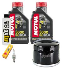 Kit d'inspection 2L 10W-40 + filtre à huile + 1x bougie pour Honda NSS Jazz 250 ccm