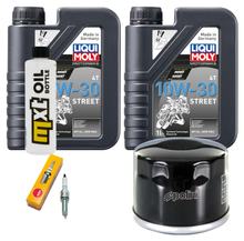 Inspection package 2L 10W-30 + oil filter + 1x spark plug for Honda NSS A Forza 300 ccm
