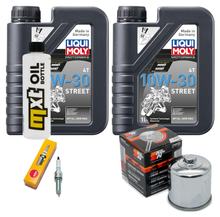 Inspectiepakket 2L 10W-30 + Oliefilter + 1x Bougie voor Honda SH i 300 ccm Bj. 2011