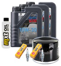 Inspectiepakket 3L 10W-30 + Oliefilter + 2x Bougie voor Honda FJS Silver-Wing 400 ccm