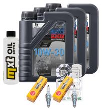 Inspectiepakket 3L 10W-30 + Oliefilter + 2x Bougie voor Honda FJS Silver-Wing 600 ccm