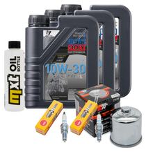 Inspectiepakket 3L 10W-30 + Oliefilter + 2x Bougie voor Honda FJS Silver-Wing 600 ccm