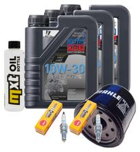 Kit d'inspection 3L 10W-30 + filtre à huile + 2 bougies pour Honda SW-T 600 ccm