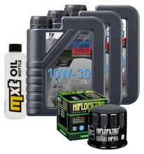 Kit d'inspection 3L 10W-30 + filtre à huile + 2 bougies pour Honda SW-T 600 ccm