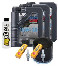 Kit d'inspection 3L 10W-30 + filtre à huile + 2 bougies pour Honda SW-T 600 ccm