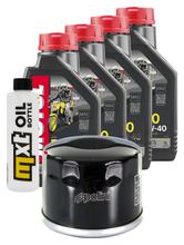 Inspection package 4L 10W-40 + oil filter + 2x spark plug for Honda NC D Integra 700 ccm