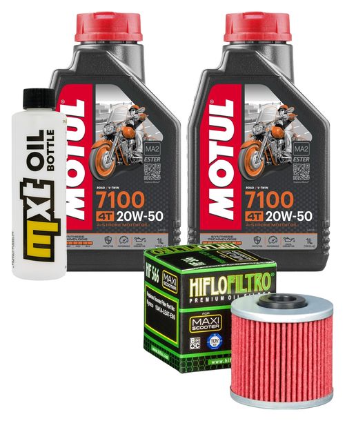 Inspektionspaket 2L 20W-50 + Ölfilter + 1x Zündkerze für Kawasaki J SE 300 ccm