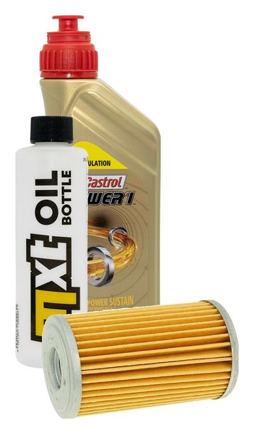 Inspektionspaket 1L 20W-50 + Ölfilter + 1x Zündkerze für Kymco Yager 125 ccm