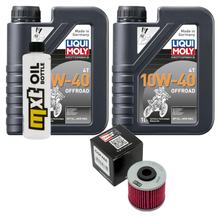 Inspectiepakket 2L 10W-40 + Oliefilter + 1x Bougie voor Kymco K-XCT i Downtown i 125 / 300 ccm