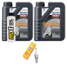 Inspectiepakket 2L 10W-40 + Oliefilter + 1x Bougie voor Kymco K-XCT i Downtown i 125 / 300 ccm