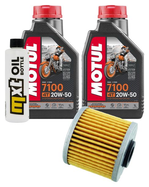 Inspektionspaket 2L 20W-50 + Ölfilter + 1x Zündkerze für Kymco Grand Dink 125 ccm