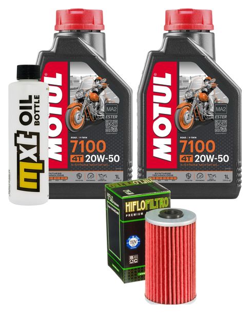 Inspektionspaket 2L 20W-50 + Ölfilter + 1x Zündkerze für Kymco Grand Dink 125 ccm