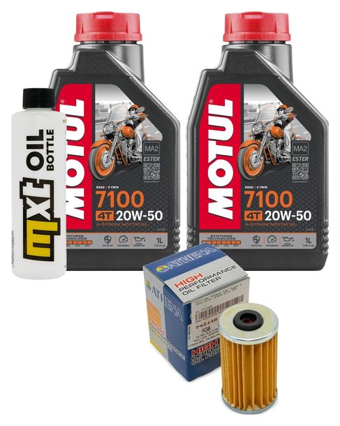 Inspektionspaket 2L 20W-50 + Ölfilter + 1x Zündkerze für Kymco Grand Dink 125 ccm