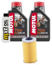 Pacote de Inspeção 2L 20W-50 + Filtro de Óleo + 1x Vela de Ignição para Kymco Grand Dink 125 ccm