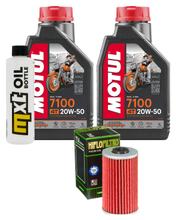 Pacote de Inspeção 2L 20W-50 + Filtro de Óleo + 1x Vela de Ignição para Kymco Grand Dink 125 ccm