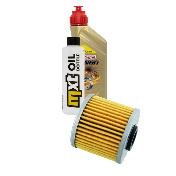 Inspektionspaket 1L 20W-50 + Ölfilter + 1x Zündkerze für Kymco People GTi 125 ccm