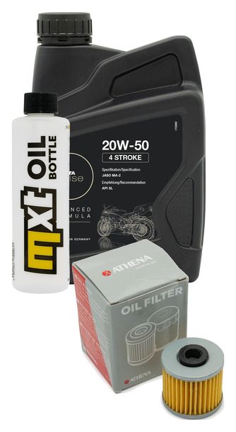Inspektionspaket 1L 20W-50 + Ölfilter + 1x Zündkerze für Kymco People GTi 125 ccm