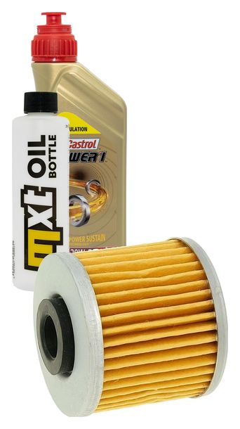 Inspektionspaket 1L 20W-50 + Ölfilter + 1x Zündkerze für Kymco People GTi 125 ccm