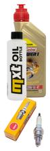Pacote de Inspeção 1L 20W-50 + Filtro de Óleo + 1x Vela de Ignição para Kymco People GTi 125 ccm