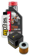 Paquete de inspección 1L 20W-50 + filtro de aceite + 1x bujía para Kymco People GTi 125 ccm