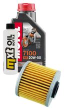 Paquete de inspección 1L 20W-50 + filtro de aceite + 1x bujía para Kymco People GTi 125 ccm