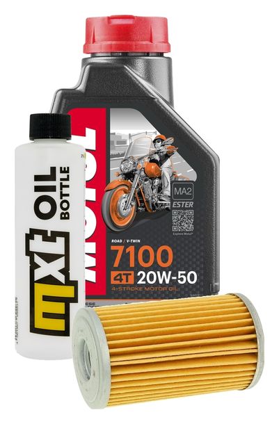 Inspektionspaket 1L 20W-50 + Ölfilter + 1x Zündkerze für Kymco Yager GT i 200 ccm