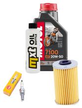 Inspectiepakket 1L 20W-50 + Oliefilter + 1x Bougie voor Kymco Yager GT i 200 ccm