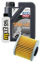 Inspectiepakket 1L 10W-40 + Oliefilter + 1x Bougie voor Kymco K-XCT i 125 ccm
